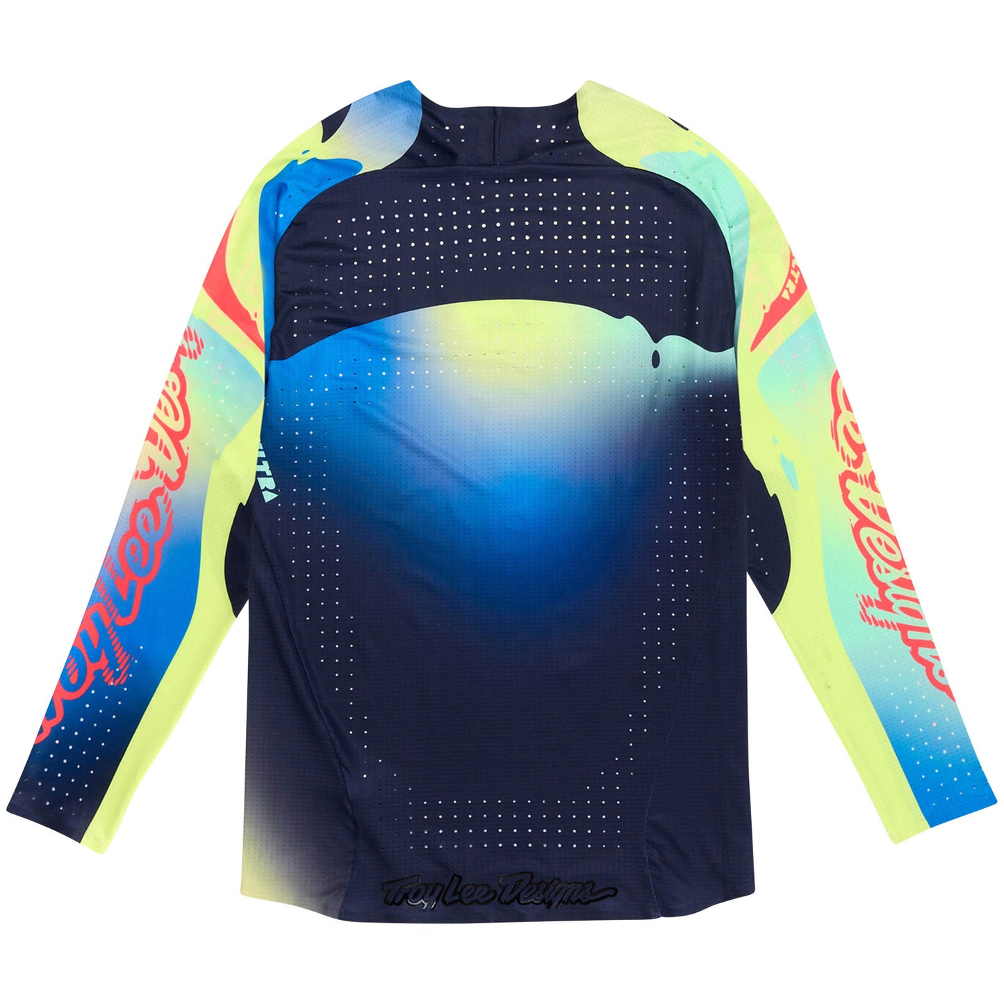 SE Ultra Jersey Jaune Fluo / Bleu Marine Foncé