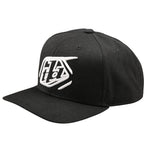 Curved Snapback Hat Badge Black