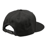 Flat Bill Snapback Peace Black