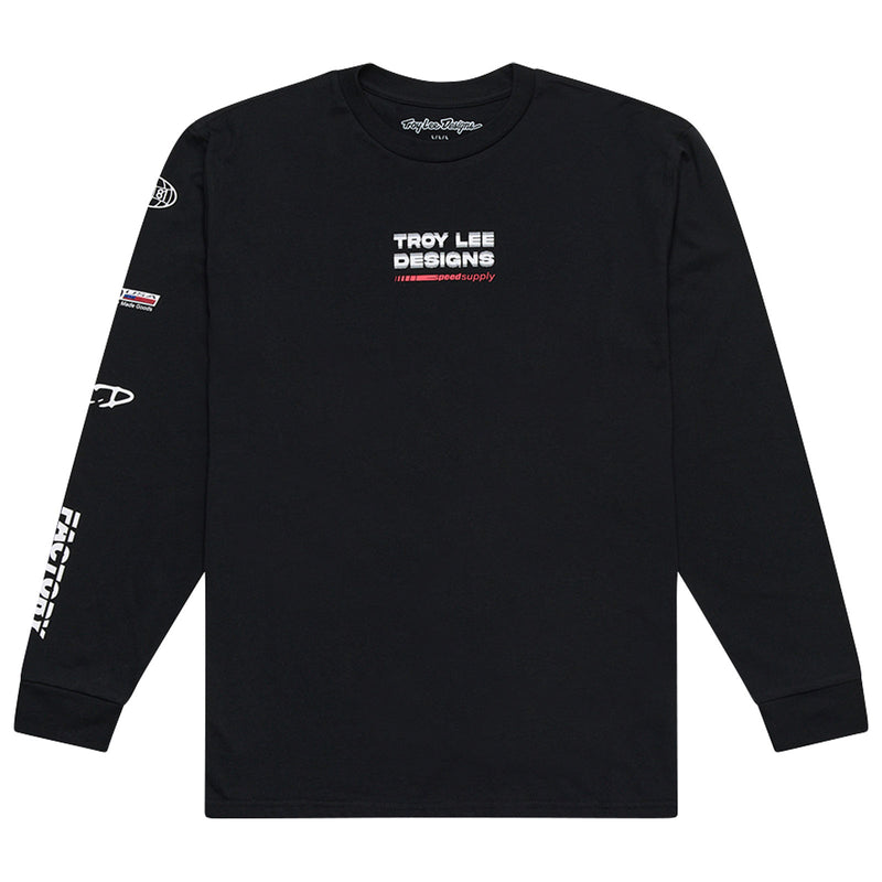 Long Sleeve Tee Factory Black