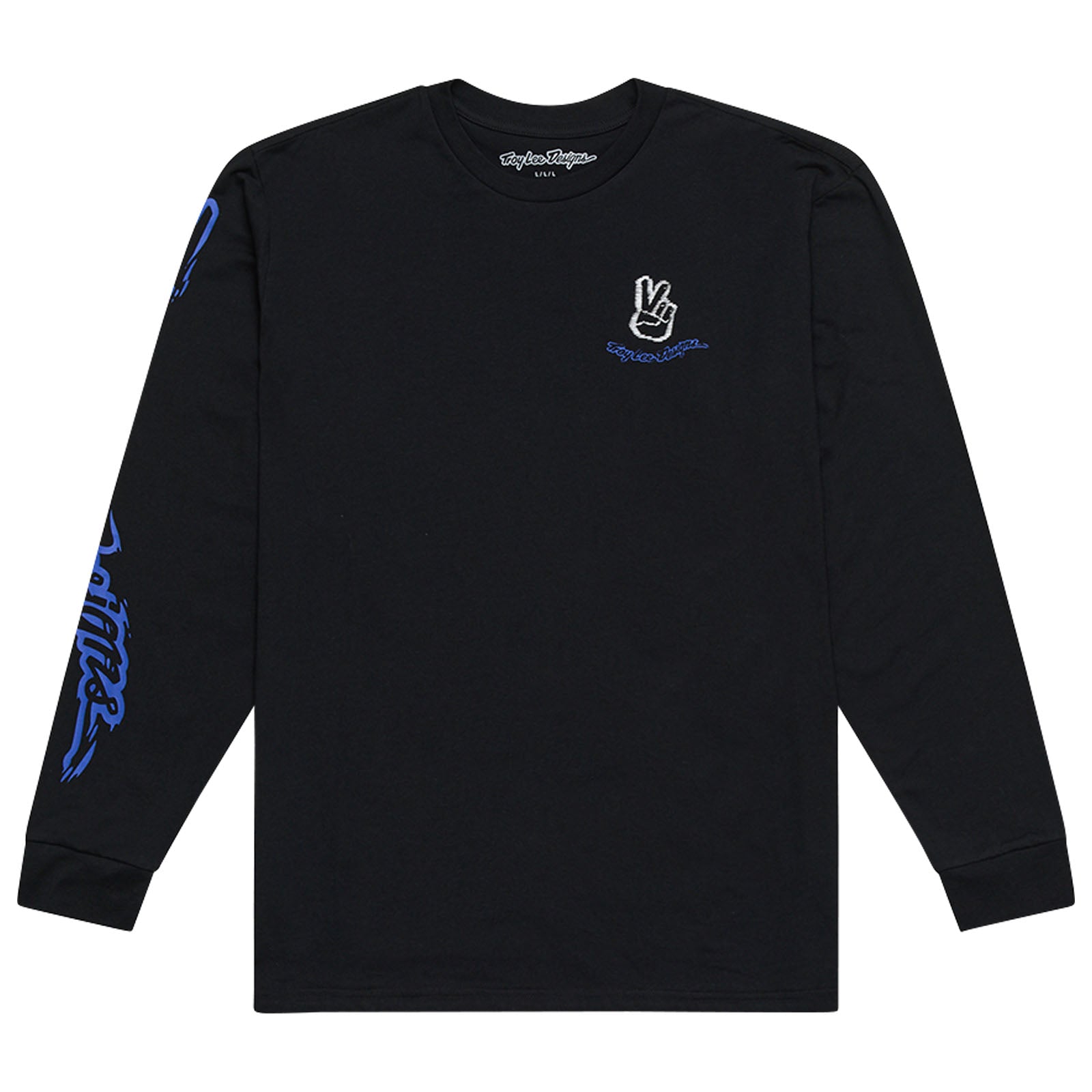 Long Sleeve Tee Peace Out Black