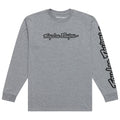 Long Sleeve Tee Signature Gray Heather