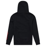 Sweat à capuche noir avec badge