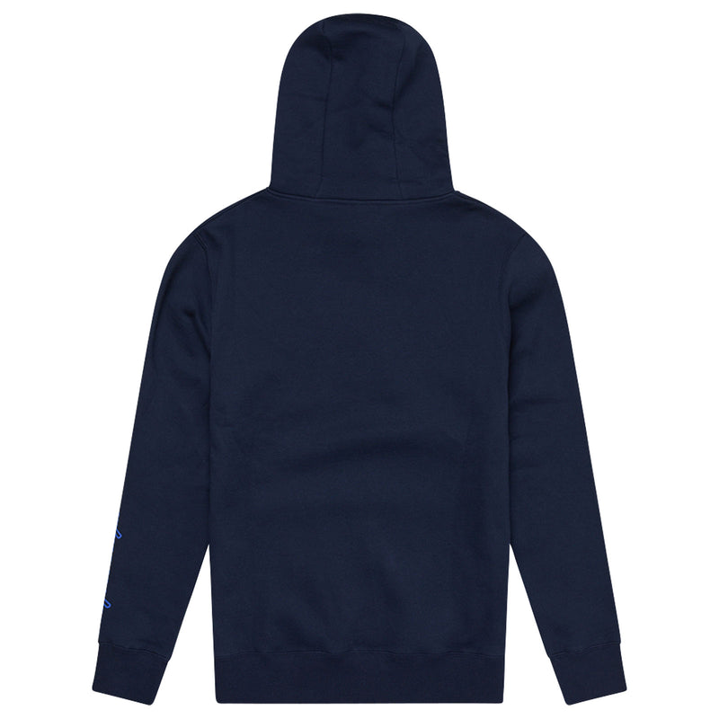 Pullover Hoodie Badge Navy