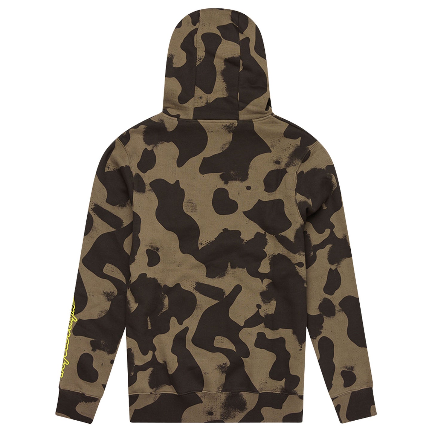 Pullover Hoodie Badge Olive Camo
