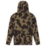 Pullover Hoodie Badge Olive Camo