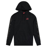 Sweat à capuche noir de marque
