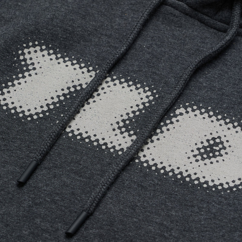 Pullover Hoodie Fade Out Black Heather