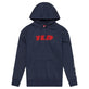 Pullover Hoodie Fade Out Navy Heather