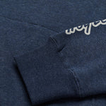 Pullover Hoodie Fade Out Navy Heather