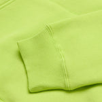 Sweat à capuche Peace Out jaune fluo