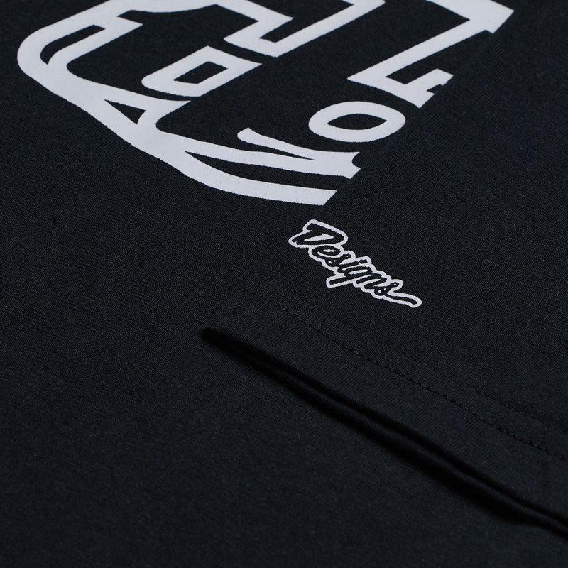 Short Sleeve Tee Badge Black