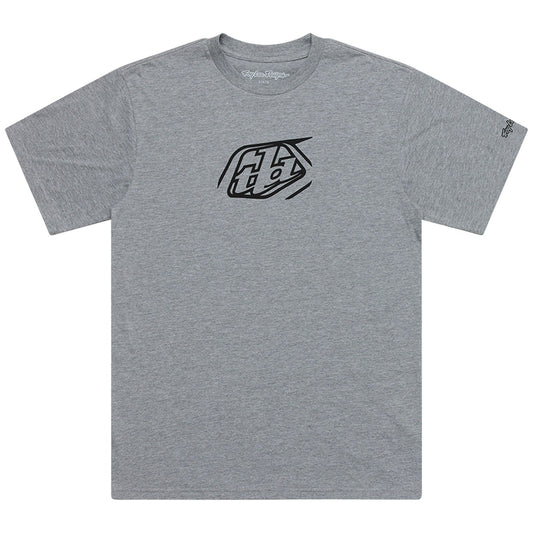 Short Sleeve Tee Badge Gray Heather