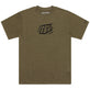 Short Sleeve Tee Badge Olive Heather