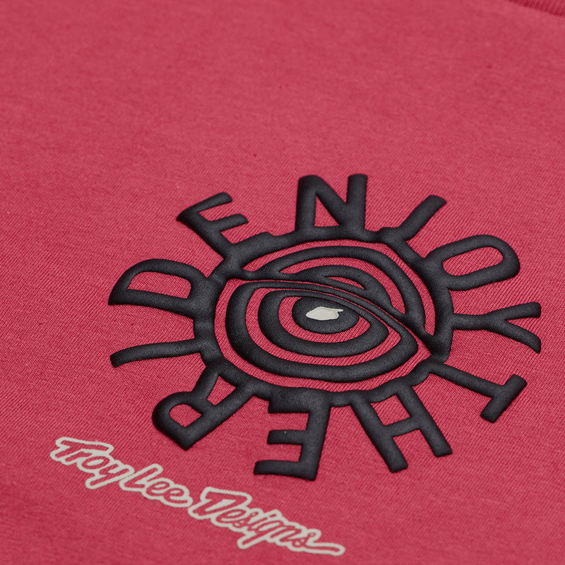 T-shirt à manches courtes Enjoy Fuchsia