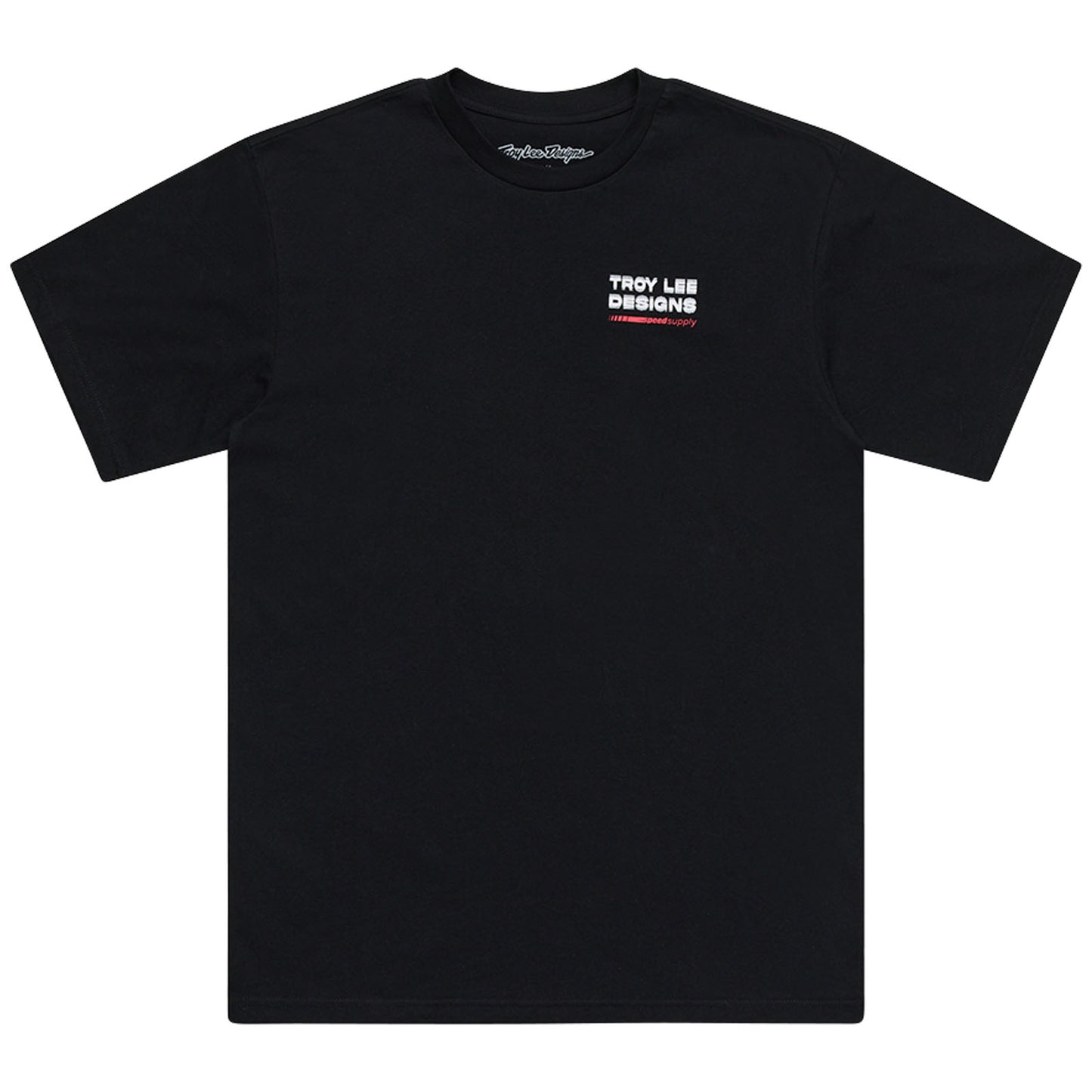 T-shirt à manches courtes noir de l'usine