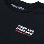T-shirt à manches courtes noir de l'usine