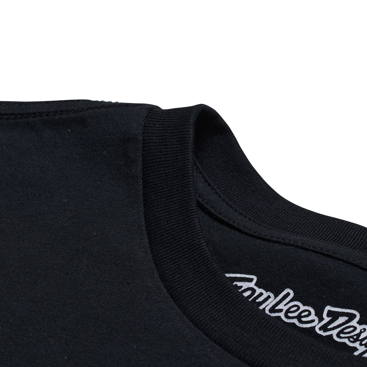 T-shirt à manches courtes noir de l'usine