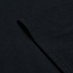 T-shirt à manches courtes noir de l'usine