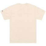 T-shirt à manches courtes blanc vintage dégradé