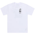 T-shirt à manches courtes Overload blanc