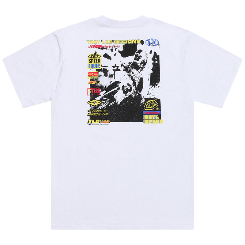 Short Sleeve Tee Overload White