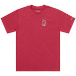 Short Sleeve Tee Peace Out Fuchsia