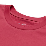 Short Sleeve Tee Peace Out Fuchsia