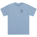 Short Sleeve Tee Peace Out Smoke Blue