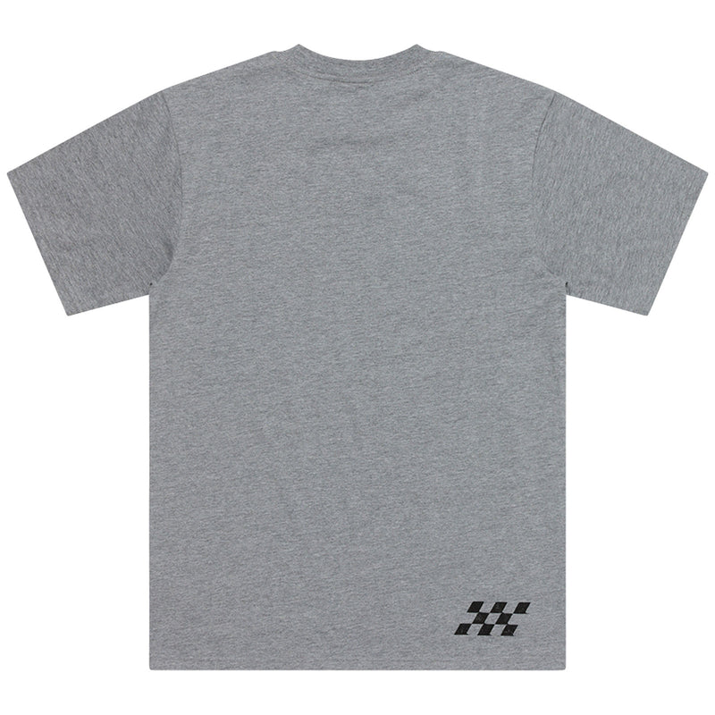 T-shirt à manches courtes gris chiné Scholar