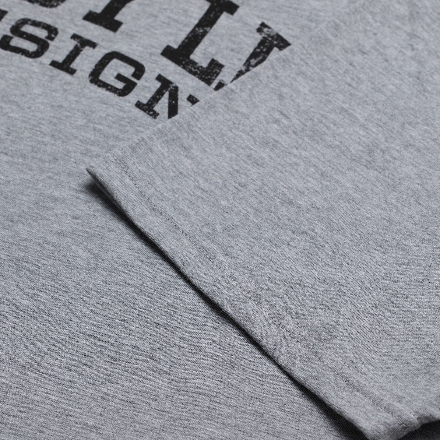 T-shirt à manches courtes gris chiné Scholar