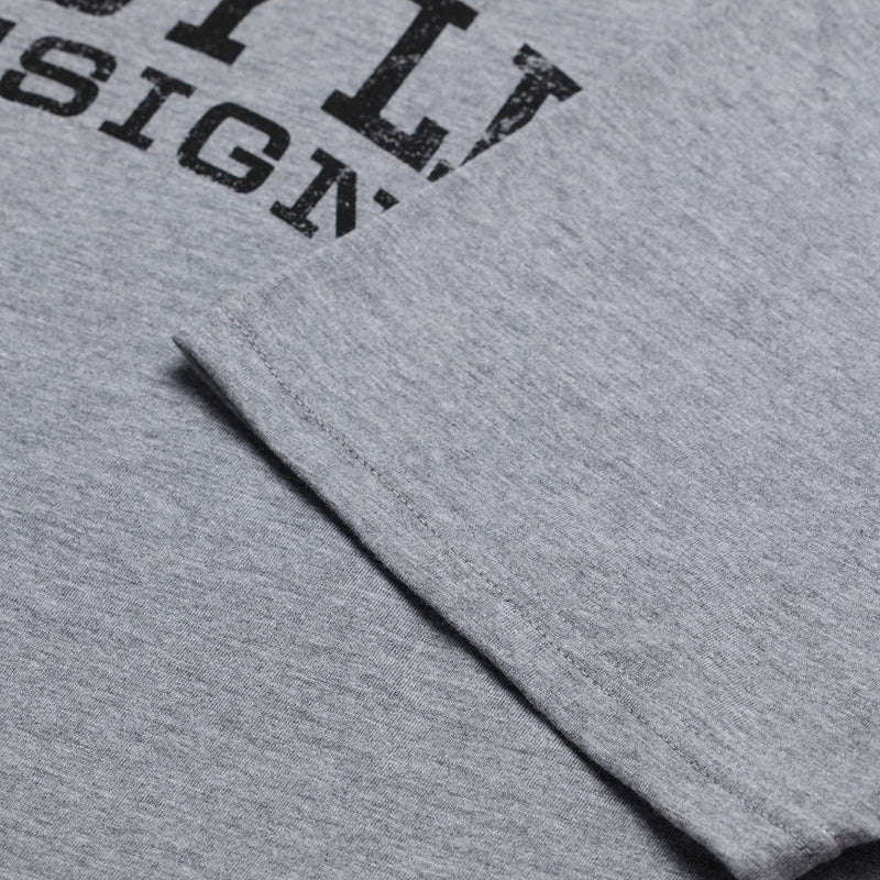 T-shirt à manches courtes gris chiné Scholar