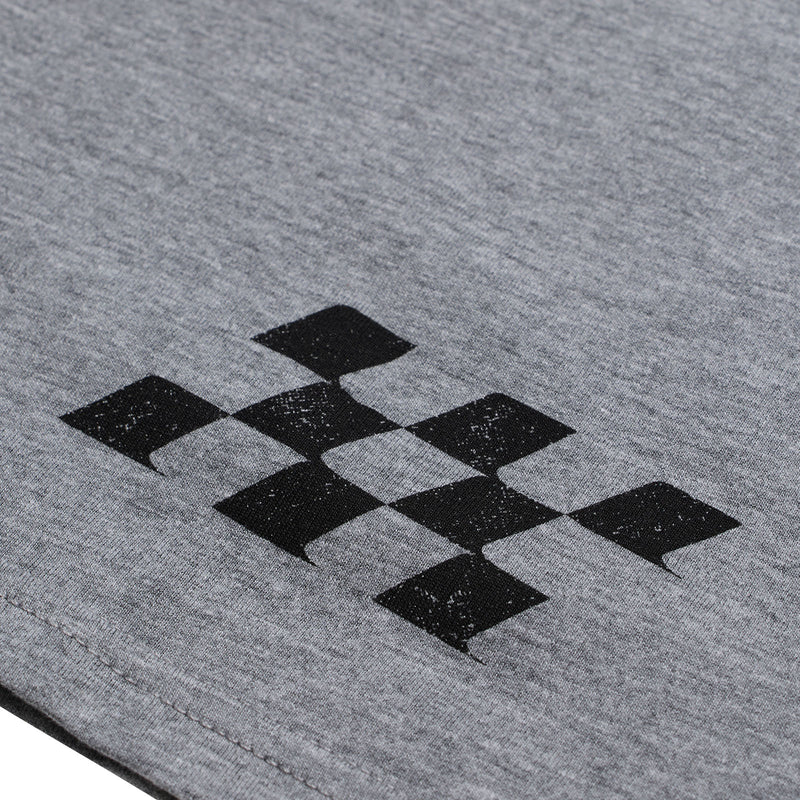 T-shirt à manches courtes gris chiné Scholar