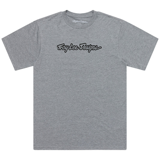 Short Sleeve Tee Signature Gray Heather