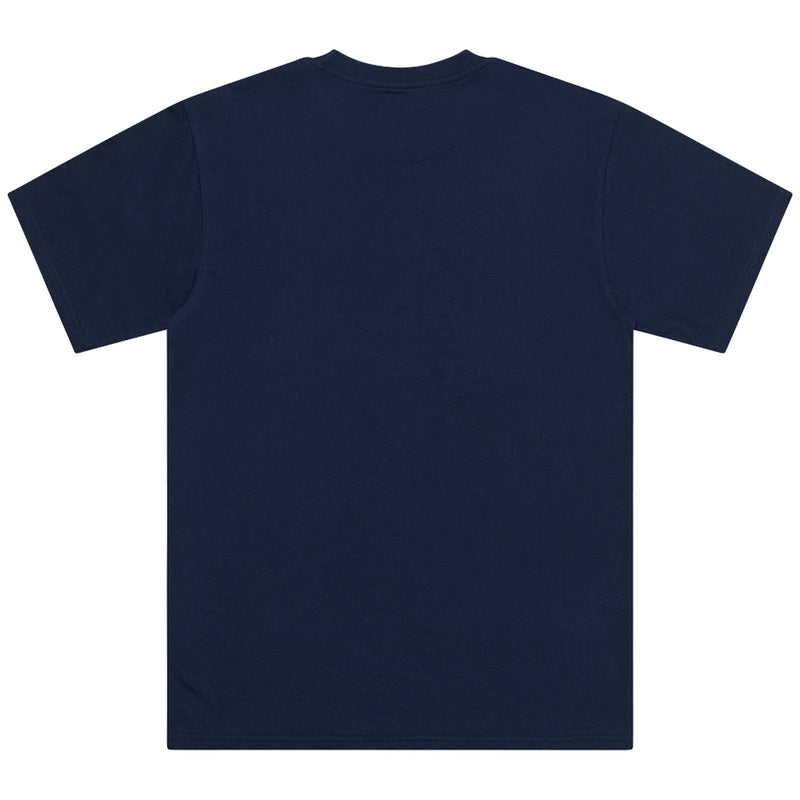 T-shirt à manches courtes bleu marine signature