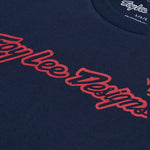 T-shirt à manches courtes bleu marine signature