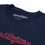 T-shirt à manches courtes bleu marine signature
