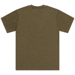Short Sleeve Tee Stamp Olive Heather