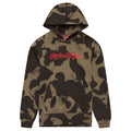 Youth Pullover Hoodie Signature Olive Camo