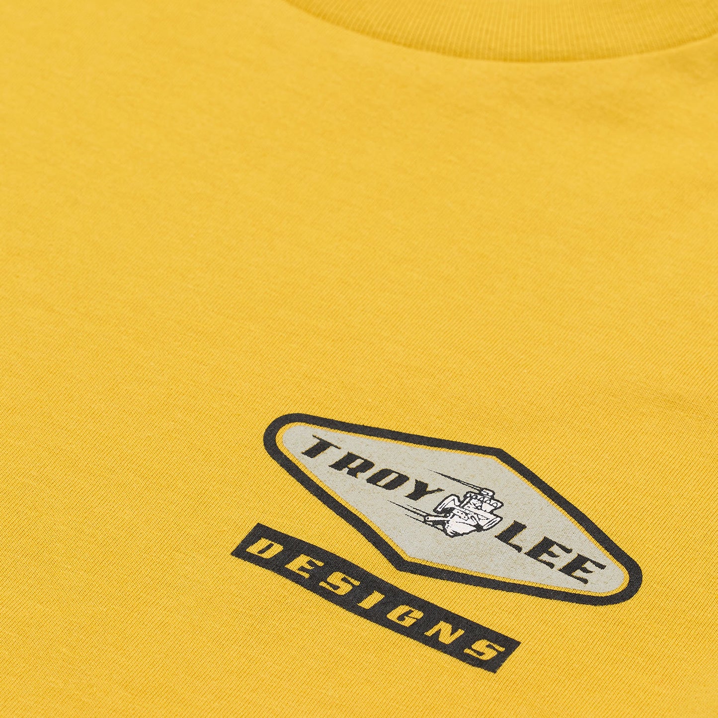 T-shirt à manches courtes pour jeunes, couleur or.