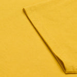 T-shirt à manches courtes pour jeunes, couleur or.