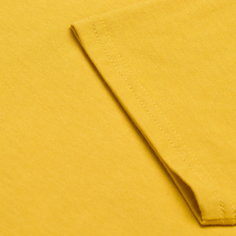 T-shirt à manches courtes pour jeunes, couleur or.