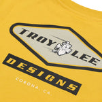 T-shirt à manches courtes pour jeunes, couleur or.