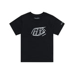 T-shirt à manches courtes pour jeunes avec badge noir