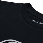 T-shirt à manches courtes pour jeunes avec badge noir