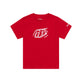 Youth Short Sleeve Tee Badge Team Red