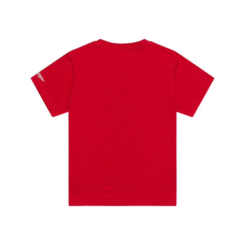 Youth Short Sleeve Tee Badge Team Red