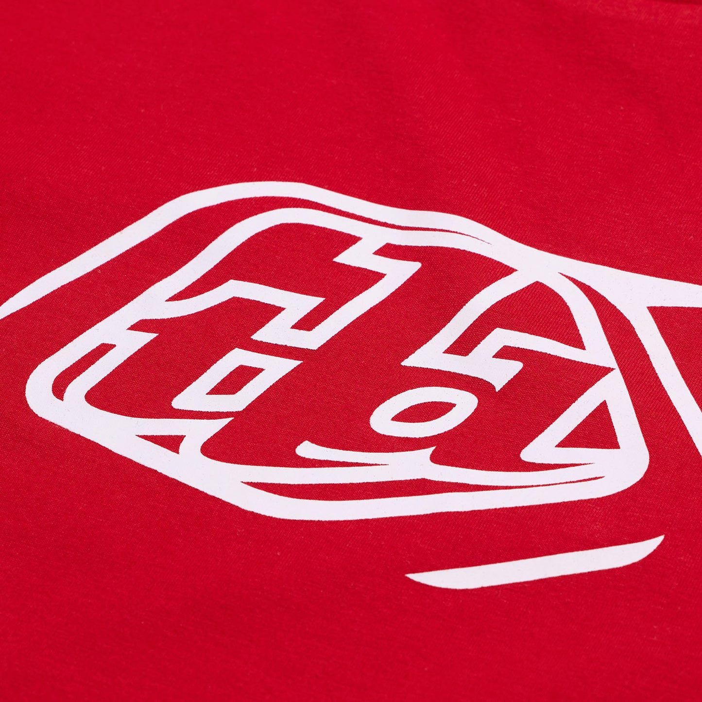 Youth Short Sleeve Tee Badge Team Red