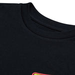 T-shirt à manches courtes pour enfant, noir carbone