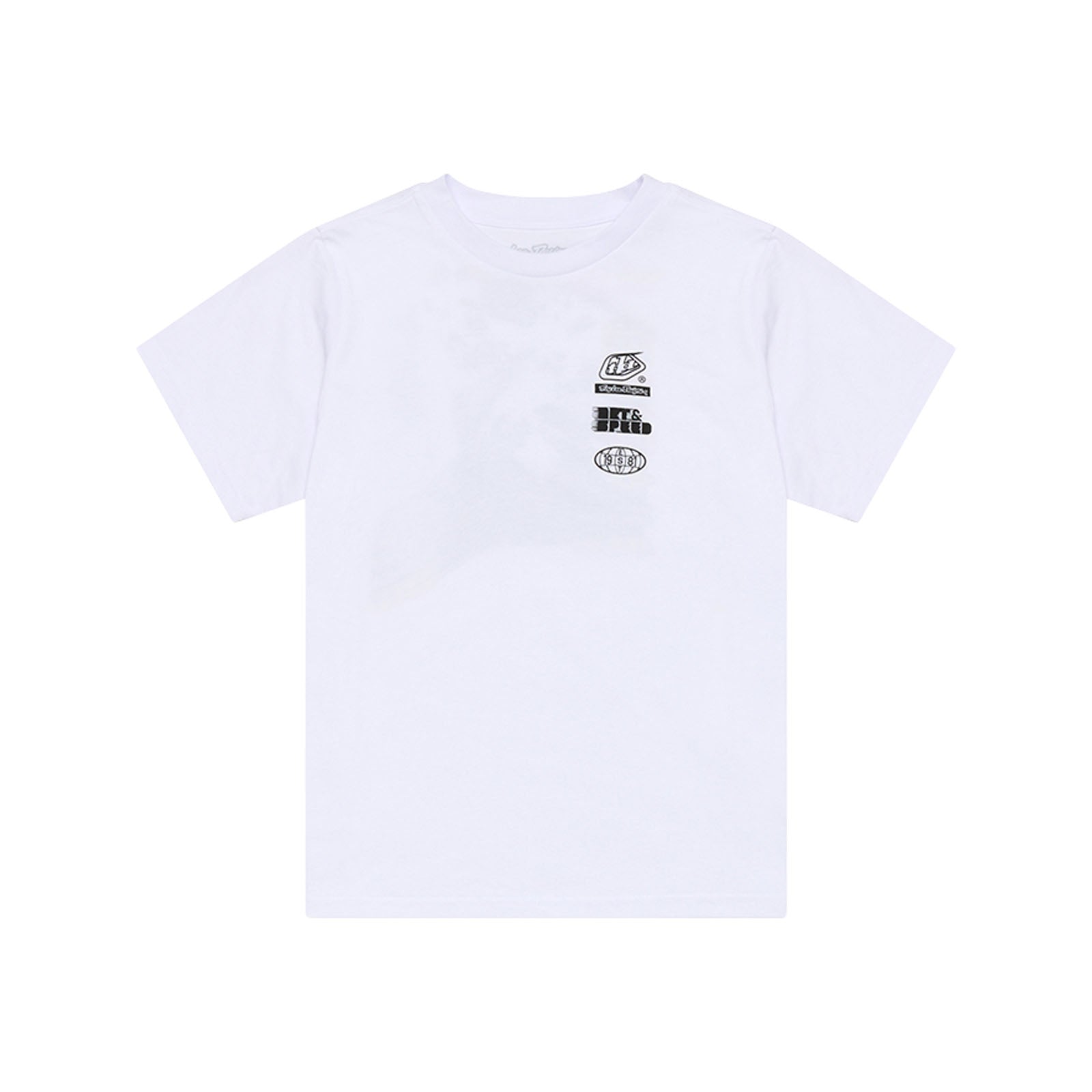 T-shirt à manches courtes pour enfant, blanc surchargé